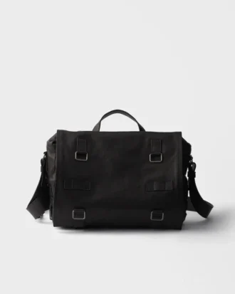 Bolso mensajero de piel