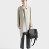Bolso mensajero de piel Bolso mensajero de piel