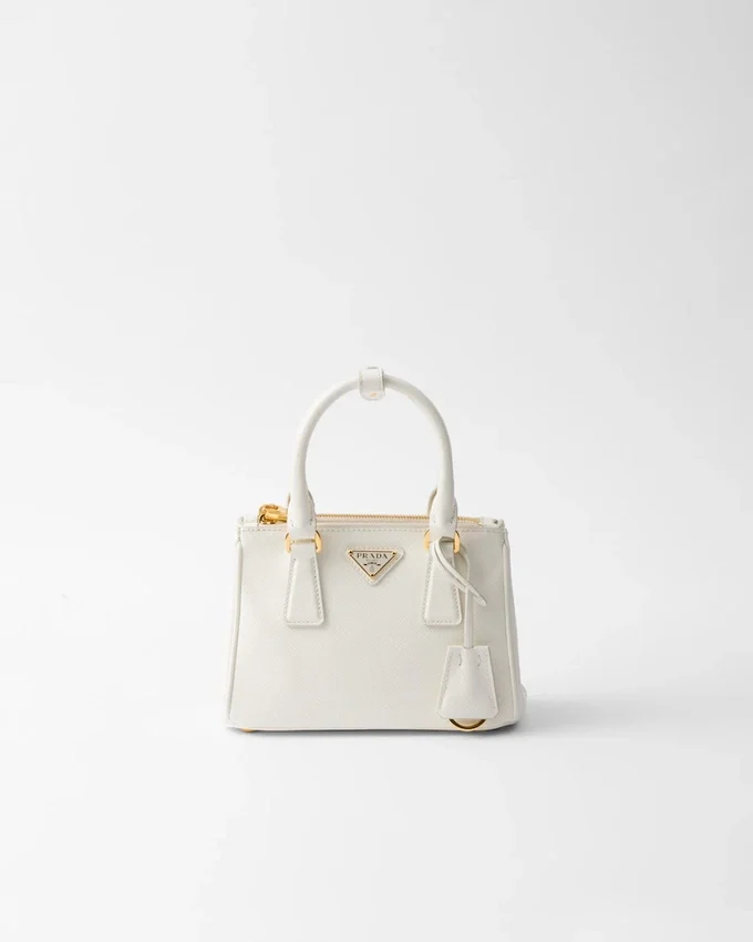 Bolso micro Prada Galleria de piel Saffiano Bolso micro Prada Galleria de piel Saffiano