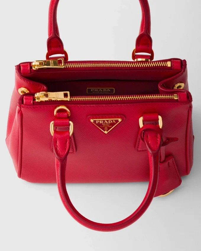 Bolso micro Prada Galleria de piel Saffiano Bolso micro Prada Galleria de piel Saffiano
