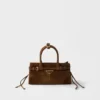 Bolso mini Bonnie de ante de Prada Bolso mini Bonnie de ante de Prada