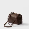 Bolso mini con asa superior de piel envejecida de Prada Bolso mini con asa superior de piel envejecida de Prada