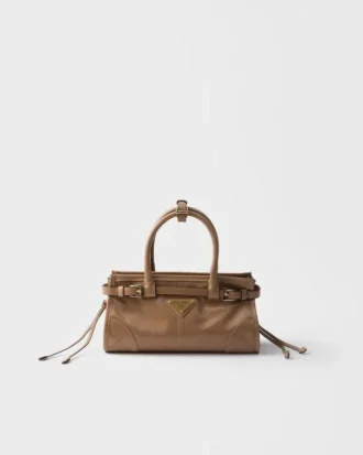 Bolso mini de piel Bonnie de Prada