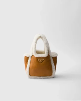 Bolso mini de piel de oveja