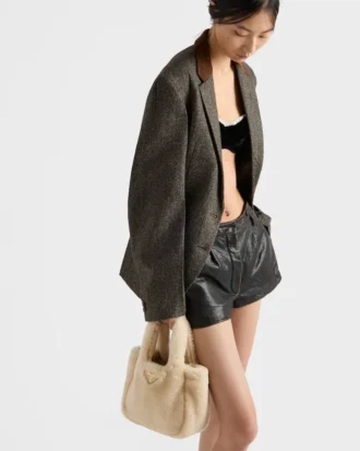 Bolso mini de piel de oveja