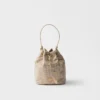 Bolso mini de satén con cristales Bolso mini de satén con cristales