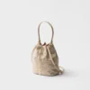 Bolso mini de satén con cristales Bolso mini de satén con cristales