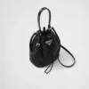 Bolso mini de satén con cristales Bolso mini de satén con cristales