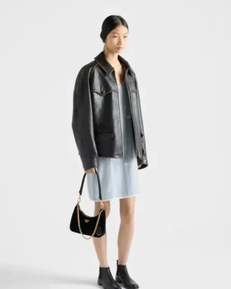 Bolso mini de terciopelo Prada Re-Edition Bolso mini de terciopelo Prada Re-Edition