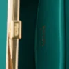 Bolso mini piramidal de piel Saffiano de Prada