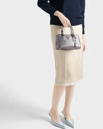 Bolso mini Prada Galleria de piel Saffiano Saffiano Bolso mini Prada Galleria de piel Saffiano Saffiano