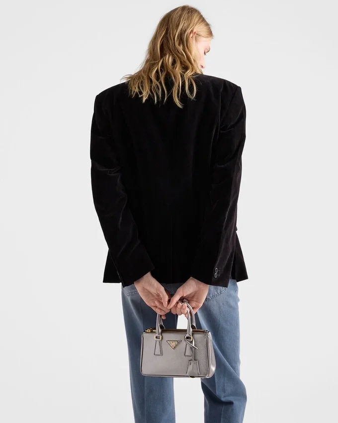 Bolso mini Prada Galleria de piel Saffiano Saffiano Bolso mini Prada Galleria de piel Saffiano Saffiano