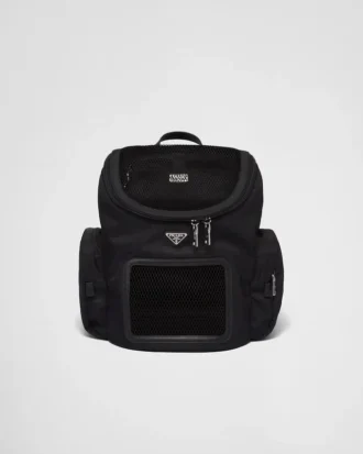 Bolso para mascotas de Re-Nylon y piel Saffiano Bolso para mascotas de Re-Nylon y piel Saffiano