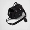 Bolso para mascotas de Re-Nylon y piel Saffiano Bolso para mascotas de Re-Nylon y piel Saffiano