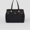 Bolso para mascotas de Re-Nylon y piel Saffiano Bolso para mascotas de Re-Nylon y piel Saffiano