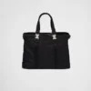 Bolso para mascotas de Re-Nylon y piel Saffiano Bolso para mascotas de Re-Nylon y piel Saffiano