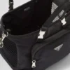 Bolso para mascotas de Re-Nylon y piel Saffiano Bolso para mascotas de Re-Nylon y piel Saffiano