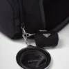 Bolso para mascotas de Re-Nylon y piel Saffiano Bolso para mascotas de Re-Nylon y piel Saffiano