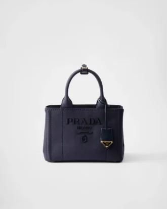 Bolso pequeño de lona de algodón Prada Jardiniare