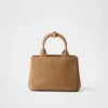 Bolso pequeño de lona de algodón Prada Jardiniare