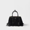 Bolso pequeño de piel con flecos Prada Galleria Bolso pequeño de piel con flecos Prada Galleria