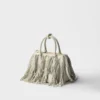 Bolso pequeño de piel con flecos Prada Galleria Bolso pequeño de piel con flecos Prada Galleria