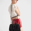 Bolso pequeño de piel con flecos Prada Galleria Bolso pequeño de piel con flecos Prada Galleria