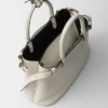 Bolso pequeño de piel con hebilla y doble correa de Prada Bolso pequeño de piel con hebilla y doble correa de Prada