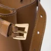 Bolso pequeño de piel con hebilla y doble correa de Prada Bolso pequeño de piel con hebilla y doble correa de Prada