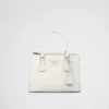 Bolso pequeño de piel de avestruz Prada Galleria Bolso pequeño de piel de avestruz Prada Galleria