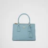 Bolso pequeño de piel de avestruz Prada Galleria Bolso pequeño de piel de avestruz Prada Galleria