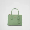 Bolso pequeño de piel de avestruz Prada Galleria Bolso pequeño de piel de avestruz Prada Galleria