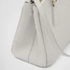 Bolso pequeño de piel de avestruz Prada Galleria Bolso pequeño de piel de avestruz Prada Galleria