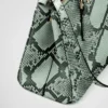 Bolso pequeño de piel de pitón Prada Galleria Bolso pequeño de piel de pitón Prada Galleria