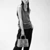 Bolso pequeño de piel de pitón Prada Galleria Bolso pequeño de piel de pitón Prada Galleria