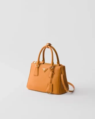 Bolso pequeño de piel Prada Galleria