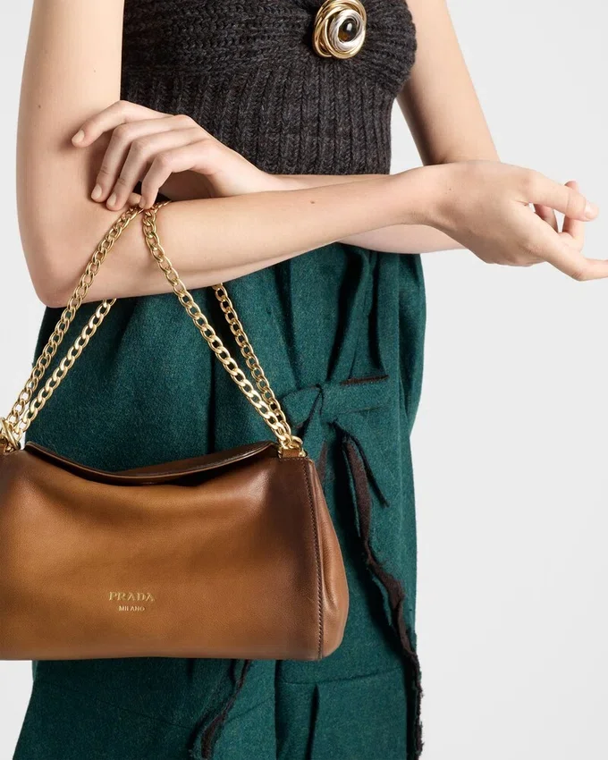Bolso pequeño de piel Tumulte de Prada Bolso pequeño de piel Tumulte de Prada
