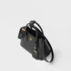 Bolso pequeño doble de piel Saffiano de Prada Double Bolso pequeño doble de piel Saffiano de Prada Double