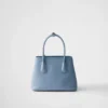 Bolso pequeño doble de piel Saffiano de Prada Double Bolso pequeño doble de piel Saffiano de Prada Double