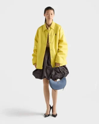 Bolso pequeño Prada Arqua de piel nobuk