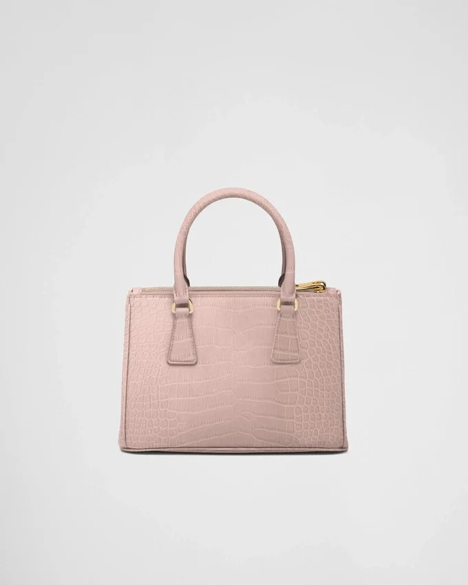Bolso pequeño Prada Galleria de piel de cocodrilo Bolso pequeño Prada Galleria de piel de cocodrilo