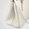 Bolso pequeño Prada Galleria de piel de cocodrilo Bolso pequeño Prada Galleria de piel de cocodrilo
