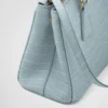 Bolso pequeño Prada Galleria de piel de cocodrilo Bolso pequeño Prada Galleria de piel de cocodrilo