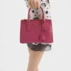 Bolso pequeño Prada Galleria de piel Saffiano Bolso pequeño Prada Galleria de piel Saffiano