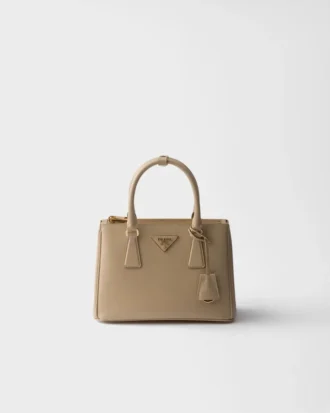 Bolso pequeño Prada Galleria de piel Saffiano charolada