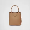 Bolso pequeño Prada Panier de piel Saffiano Bolso pequeño Prada Panier de piel Saffiano