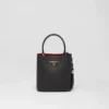 Bolso pequeño Prada Panier de piel Saffiano Bolso pequeño Prada Panier de piel Saffiano