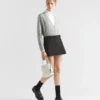 Bolso pequeño Prada Panier de piel Saffiano Bolso pequeño Prada Panier de piel Saffiano