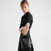 Bolso pequeño Prada Panier de piel Saffiano Bolso pequeño Prada Panier de piel Saffiano
