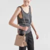 Bolso pequeño Prada Panier de piel Saffiano Bolso pequeño Prada Panier de piel Saffiano